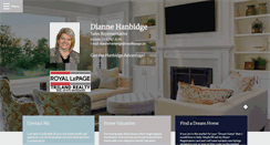 Desktop Screenshot of diannehanbidge.com